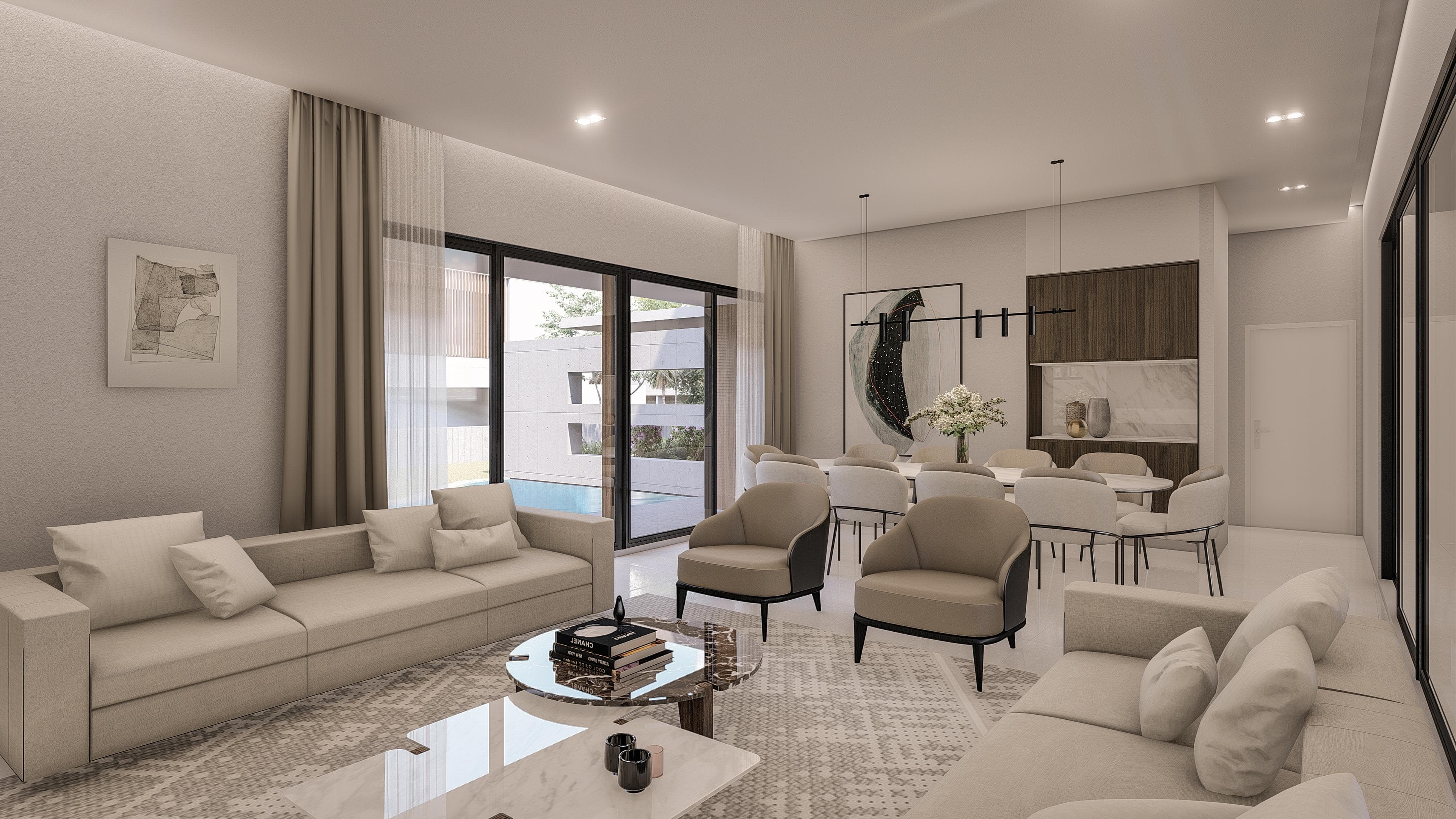 3-bedrooms house in Paphos, Cyprus.