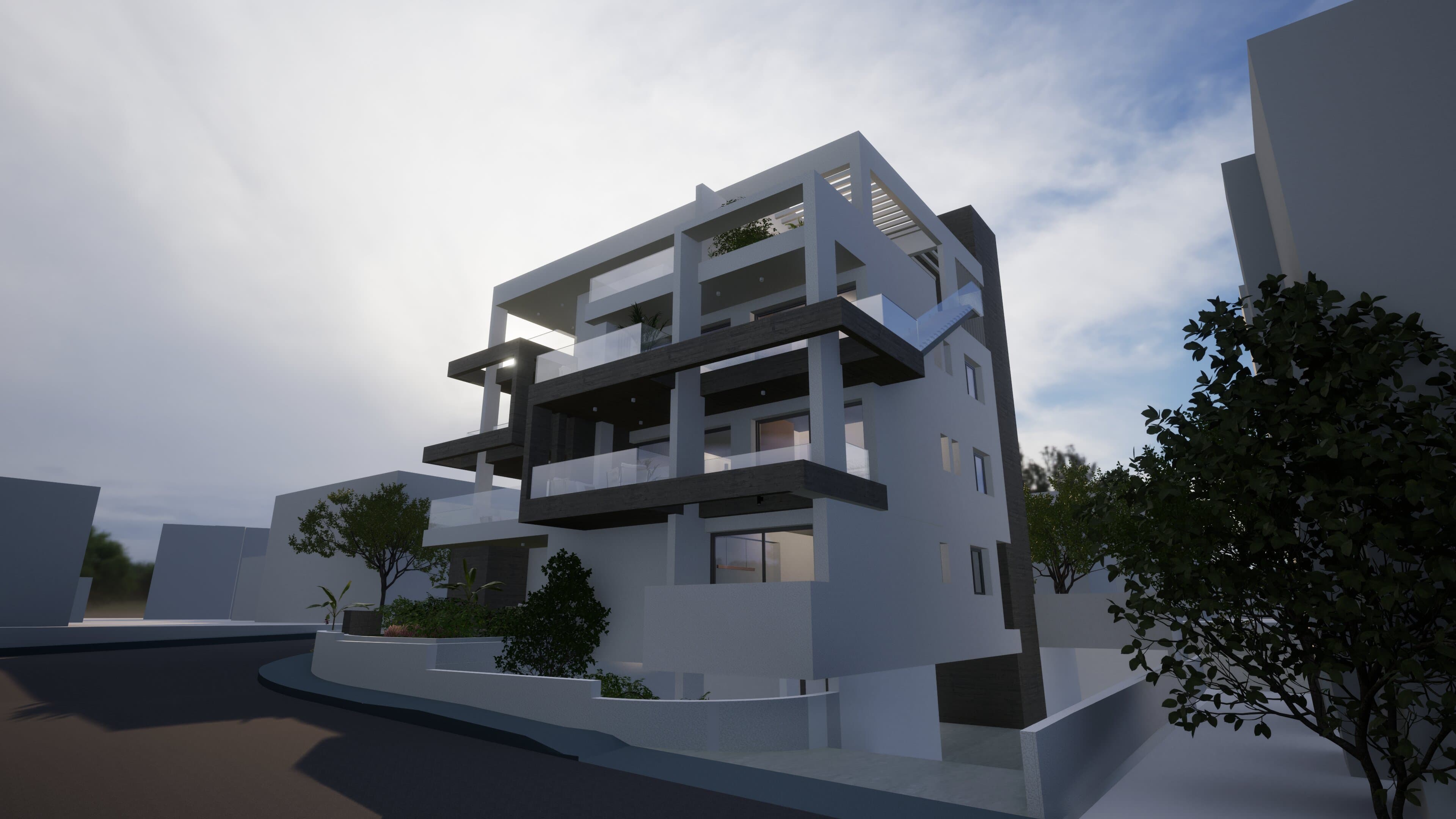 2-bedrooms apartments in Paphos, Cyprus.