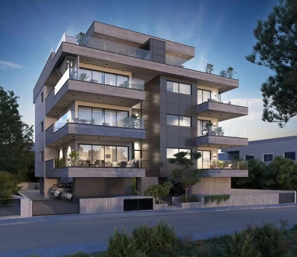 2-bedrooms apartments in Limassol, Cyprus.