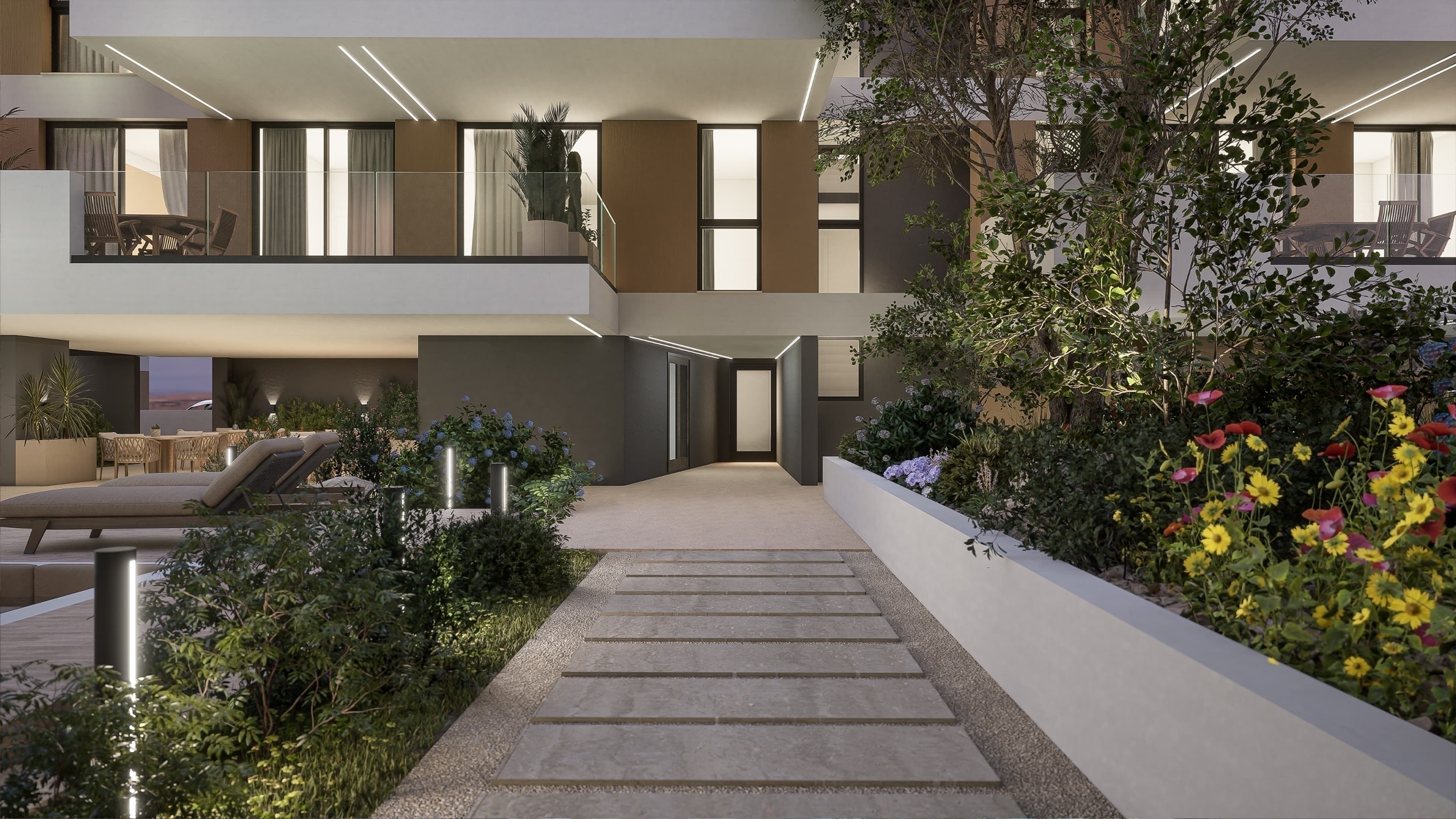 3-bedrooms apartments in Larnaca, Cyprus.