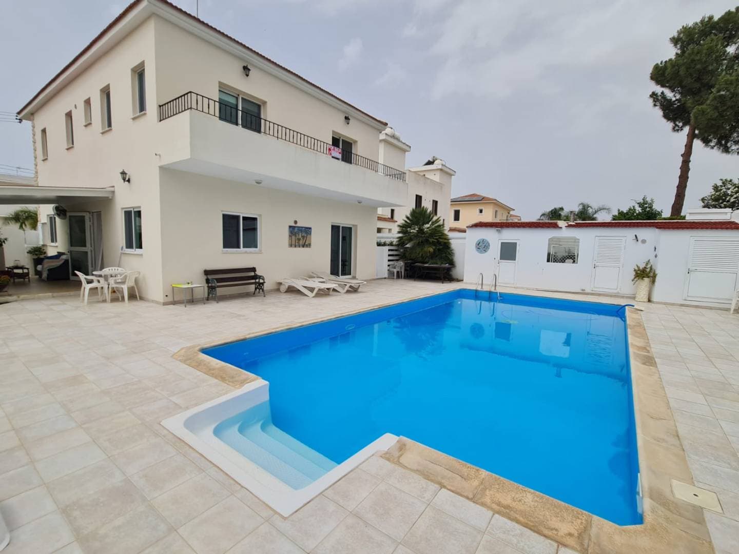 4-bedrooms house in Larnaca, Cyprus.