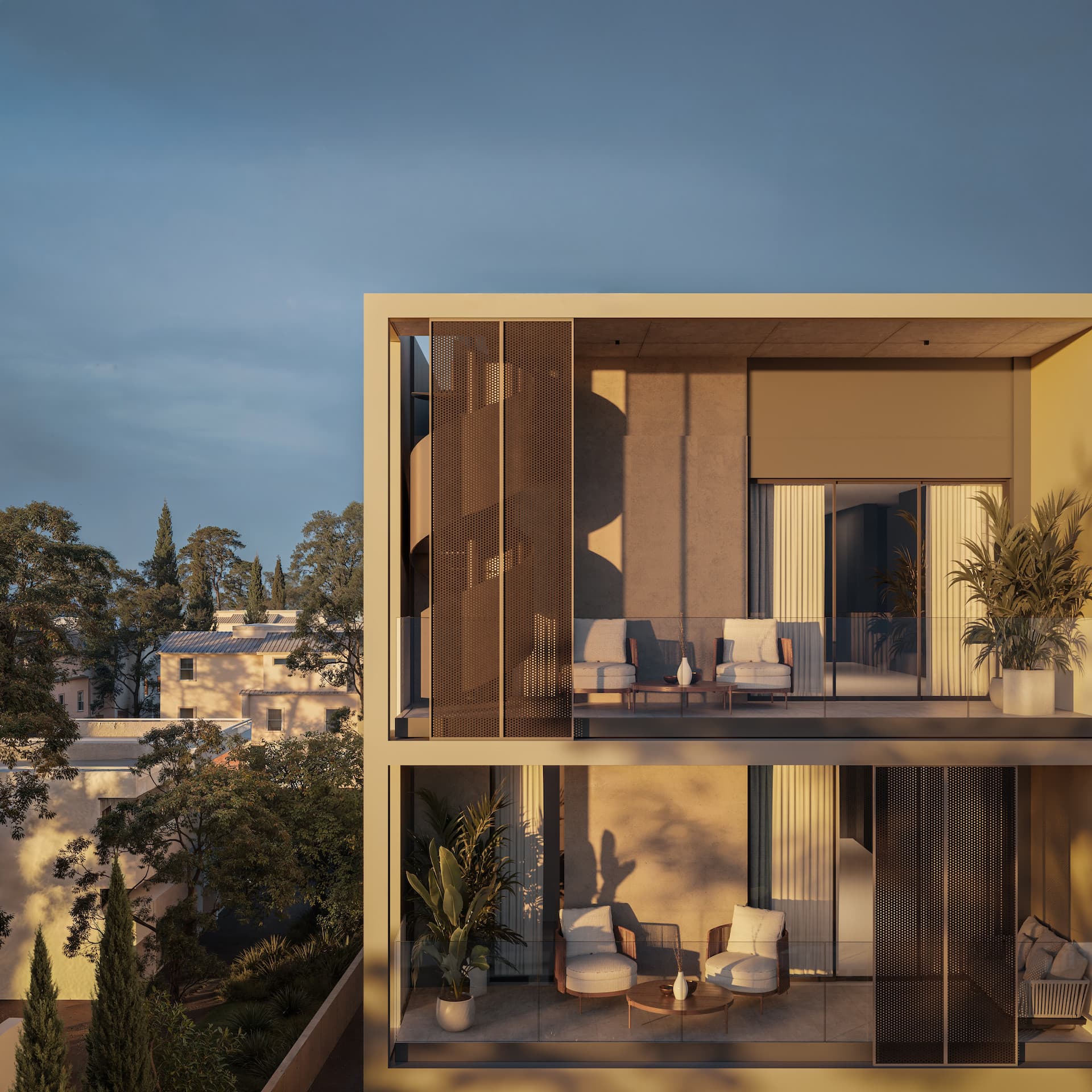 2-bedrooms apartments in Limassol, Cyprus.