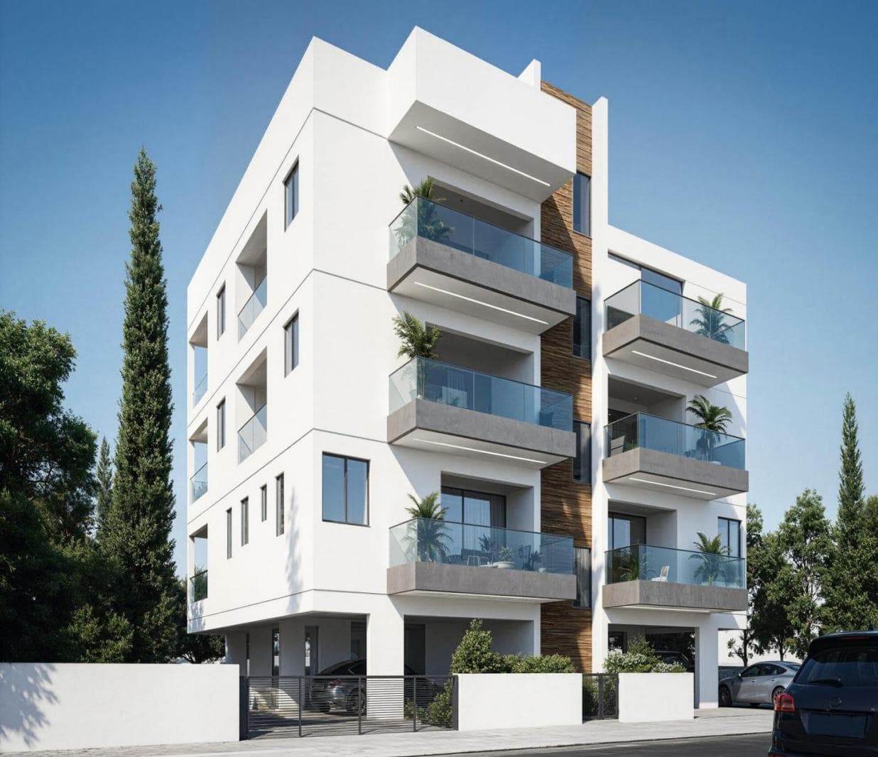 1-bedrooms apartments in Nicosia, Cyprus.