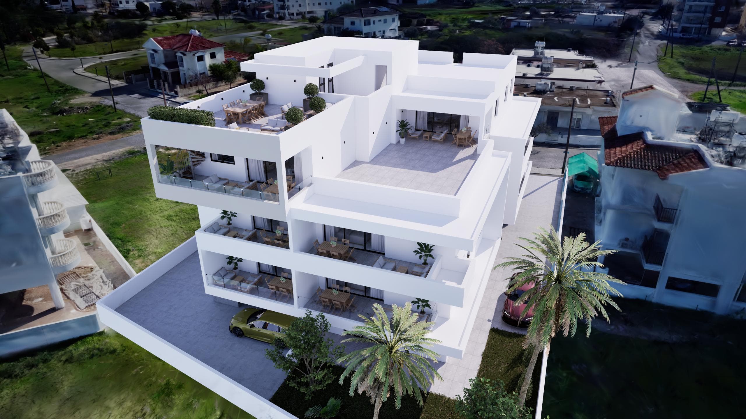 2-bedrooms apartments in Famagusta, Cyprus.