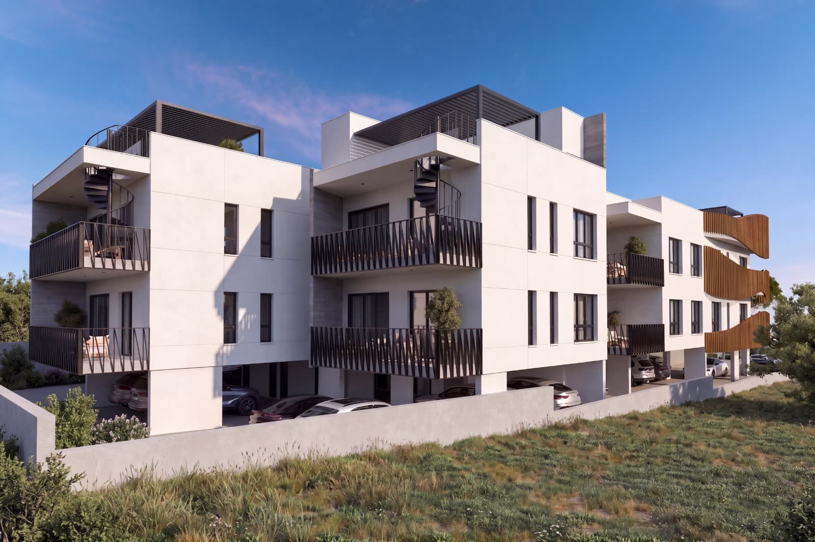 2-bedrooms apartments in Limassol, Cyprus.