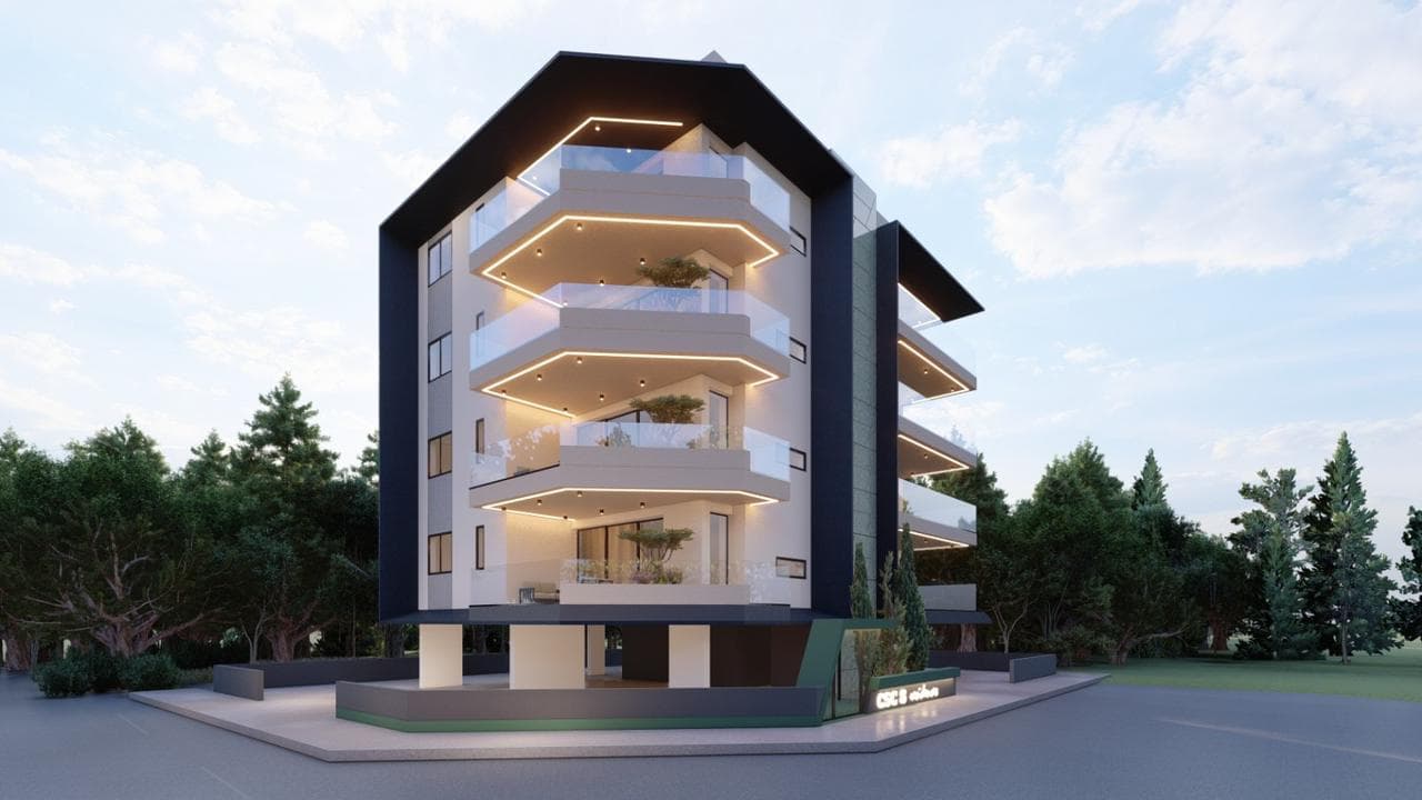 2-bedrooms apartments in Nicosia, Cyprus.