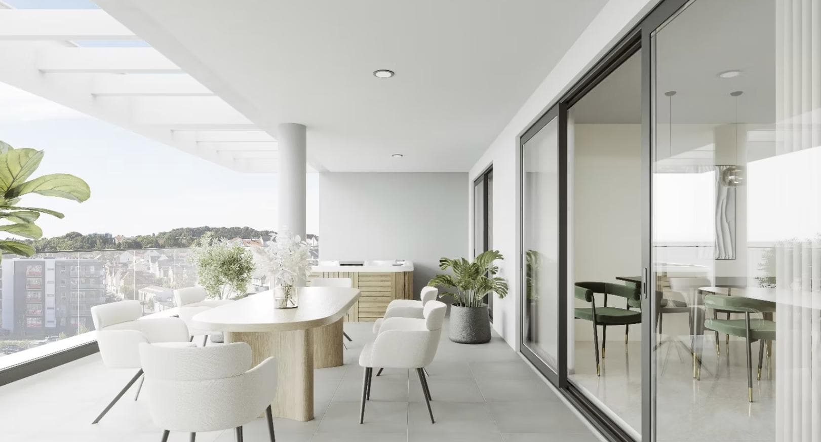 3-bedrooms apartments in Larnaca, Cyprus.