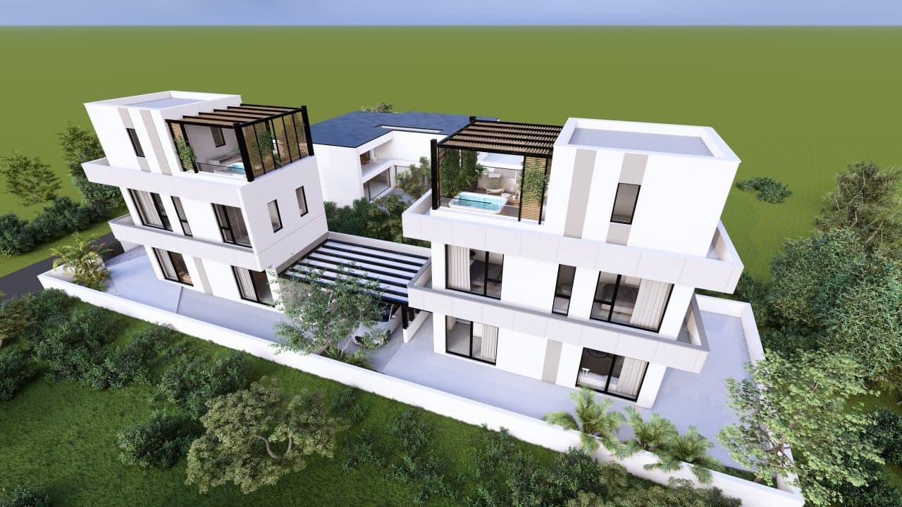 3-bedrooms house in Larnaca, Cyprus.
