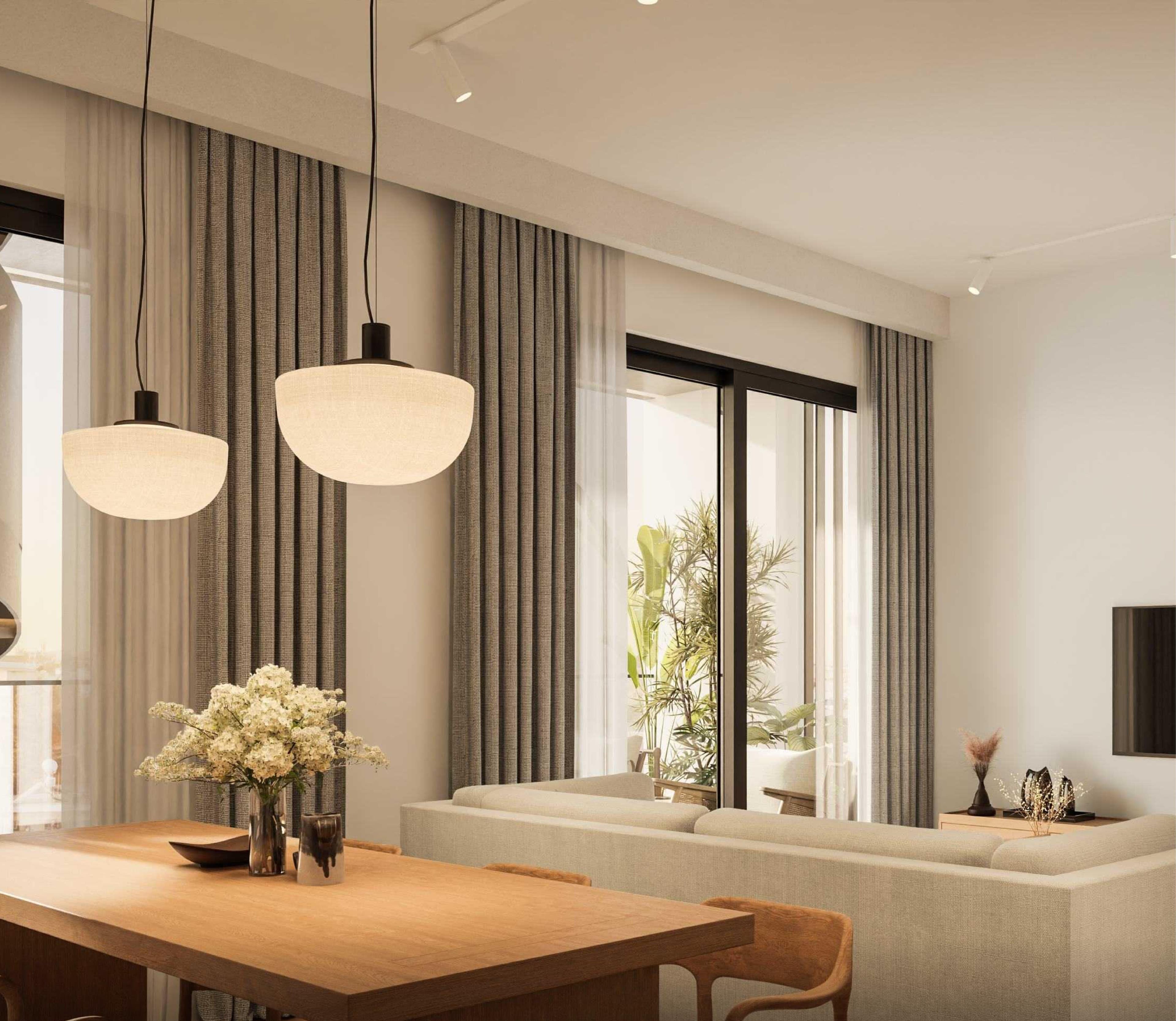 2-bedrooms apartments in Limassol, Cyprus.
