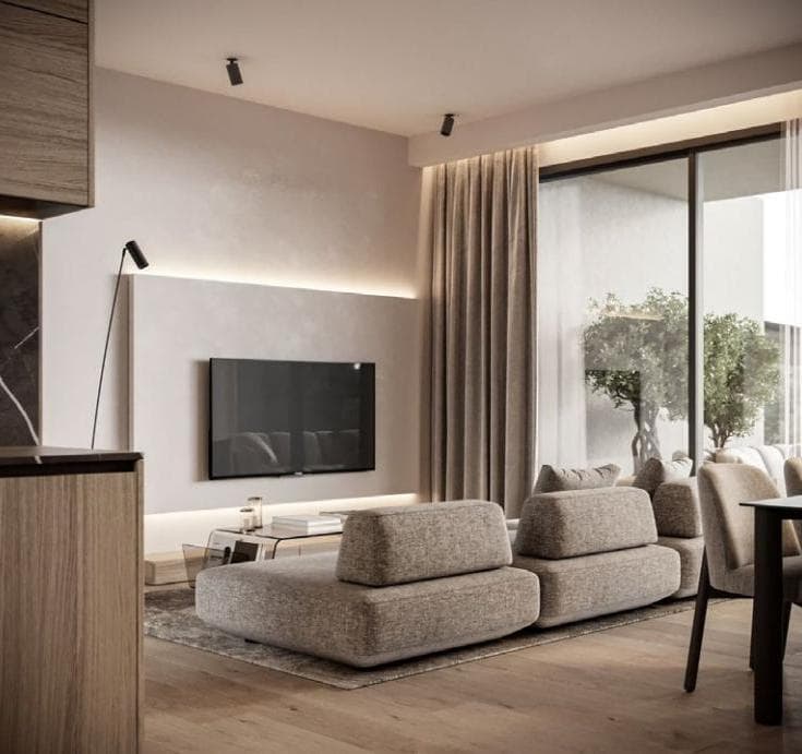 2-bedrooms apartments in Limassol, Cyprus.