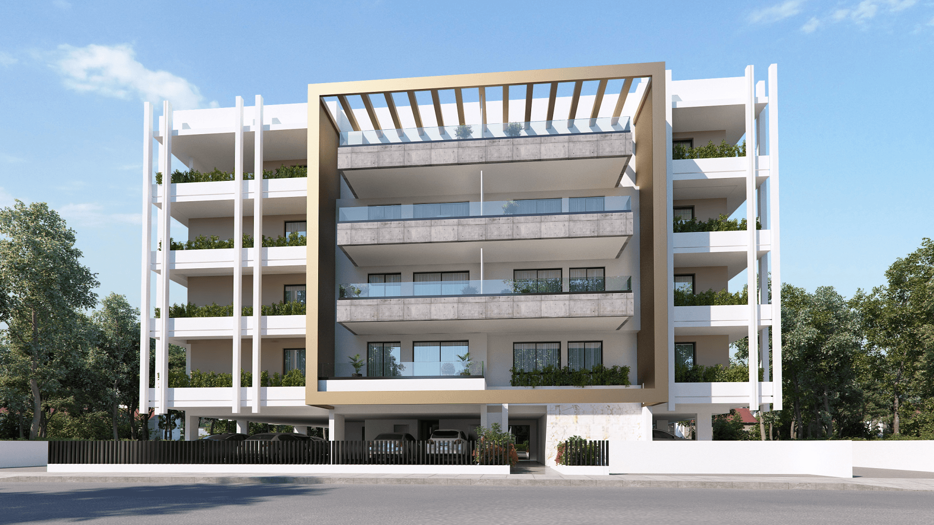 2-bedrooms apartments in Larnaca, Cyprus.