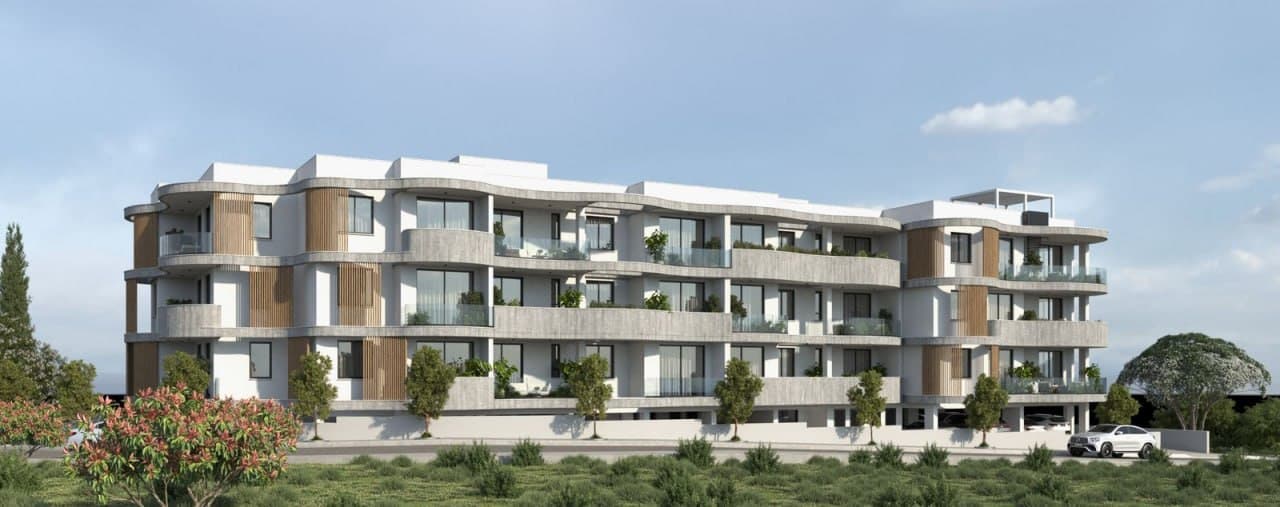 2-bedrooms apartments in Paphos, Cyprus.