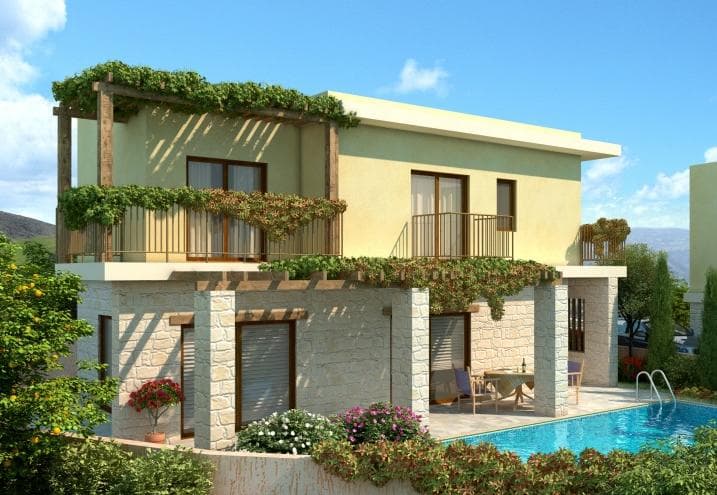 3-bedrooms house in Paphos, Cyprus.