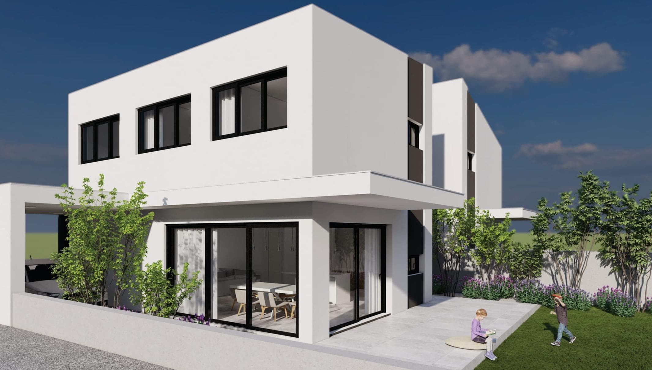 3-bedrooms house in Nicosia, Cyprus.