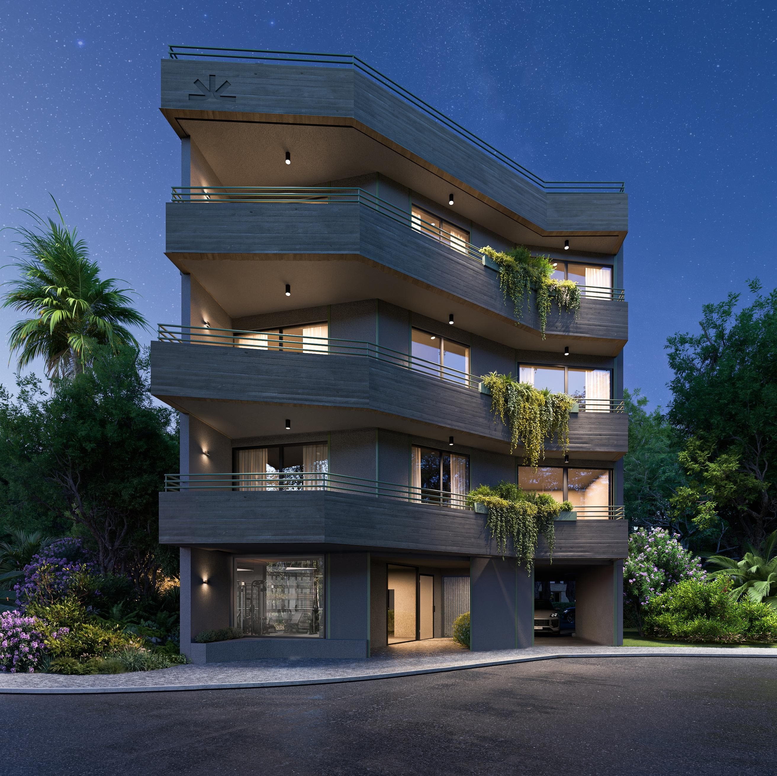 2-bedrooms apartments in Limassol, Cyprus.