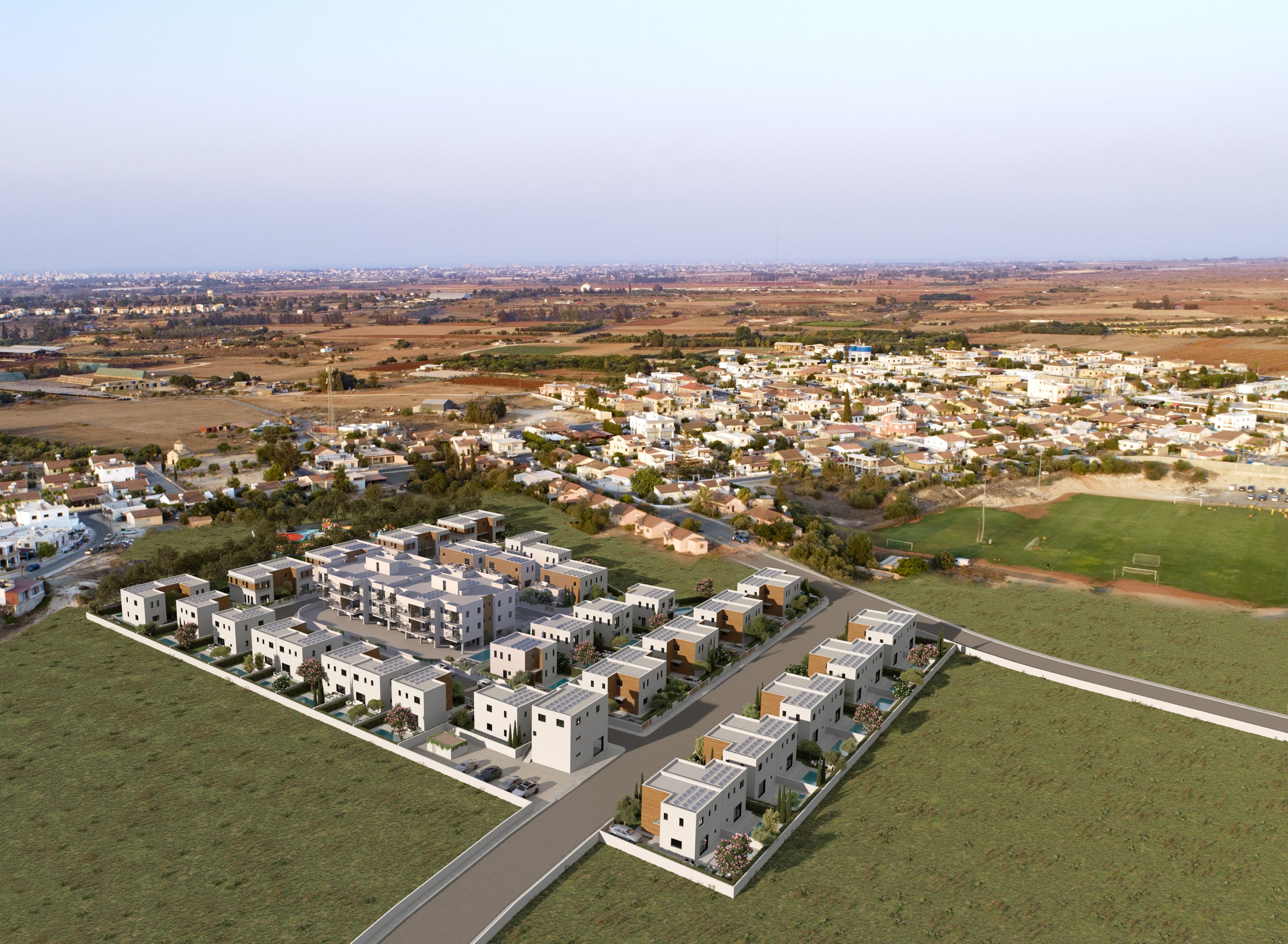 2-bedrooms apartments in Famagusta, Cyprus.