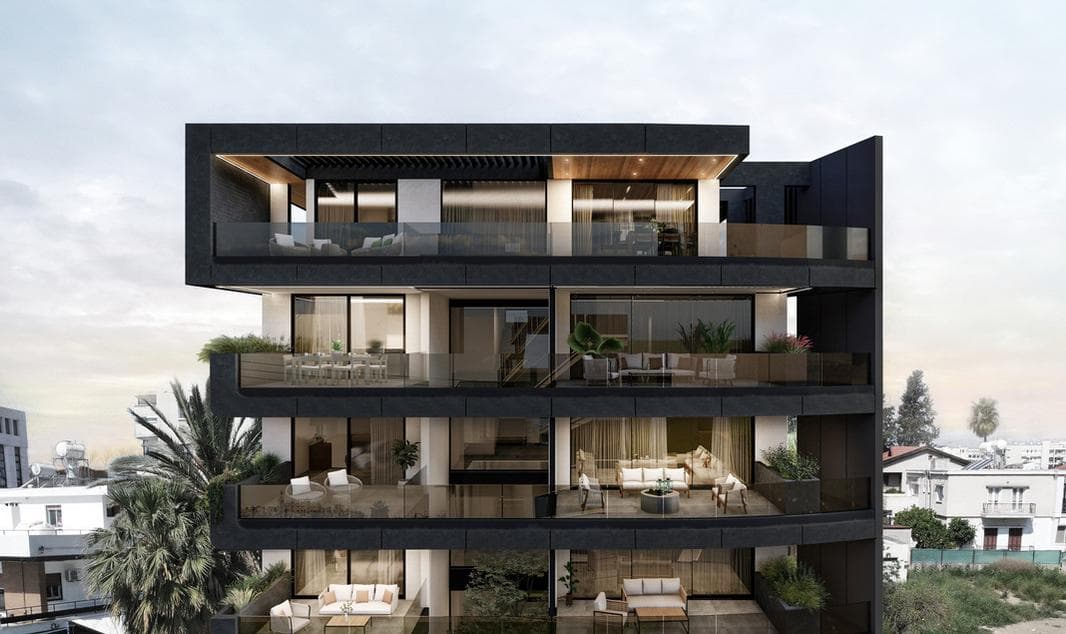 2-bedrooms apartments in Larnaca, Cyprus.