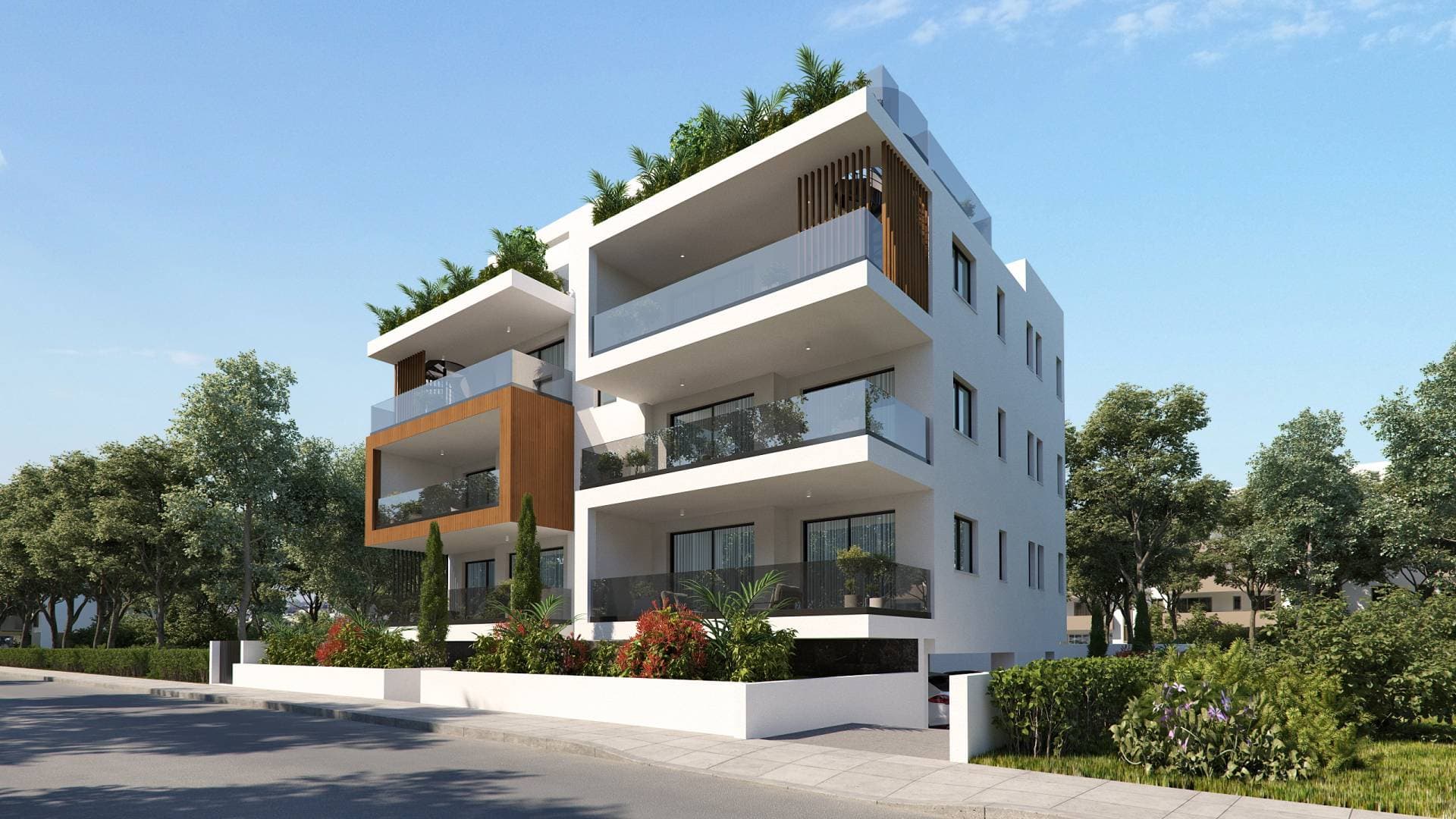 2-bedrooms apartments in Larnaca, Cyprus.