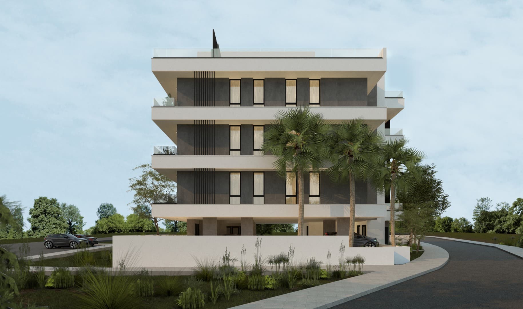 2-bedrooms apartments in Larnaca, Cyprus.