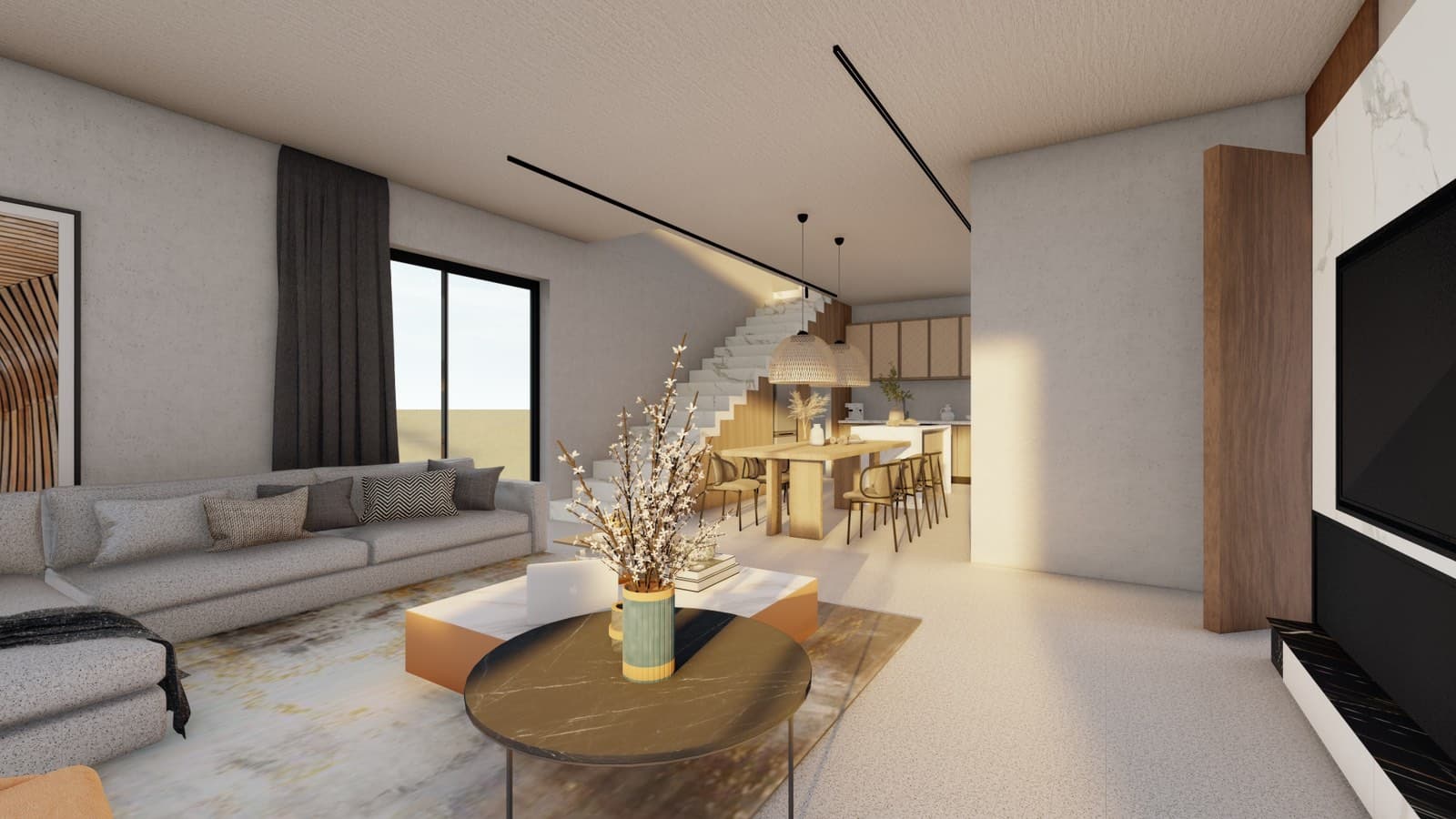 3-bedrooms house in Nicosia, Cyprus.
