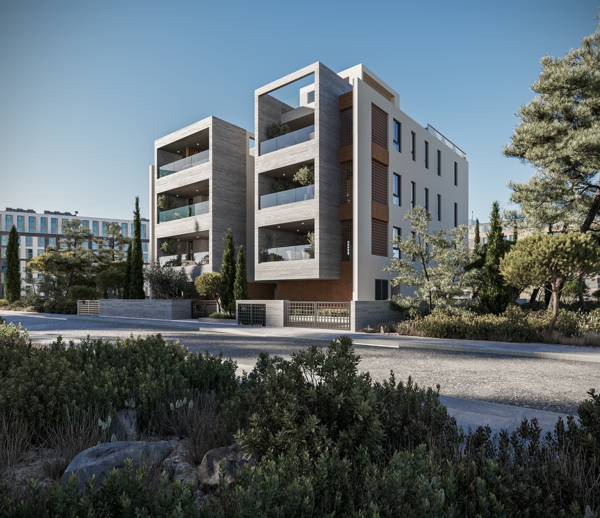 2-bedrooms apartments in Larnaca, Cyprus.