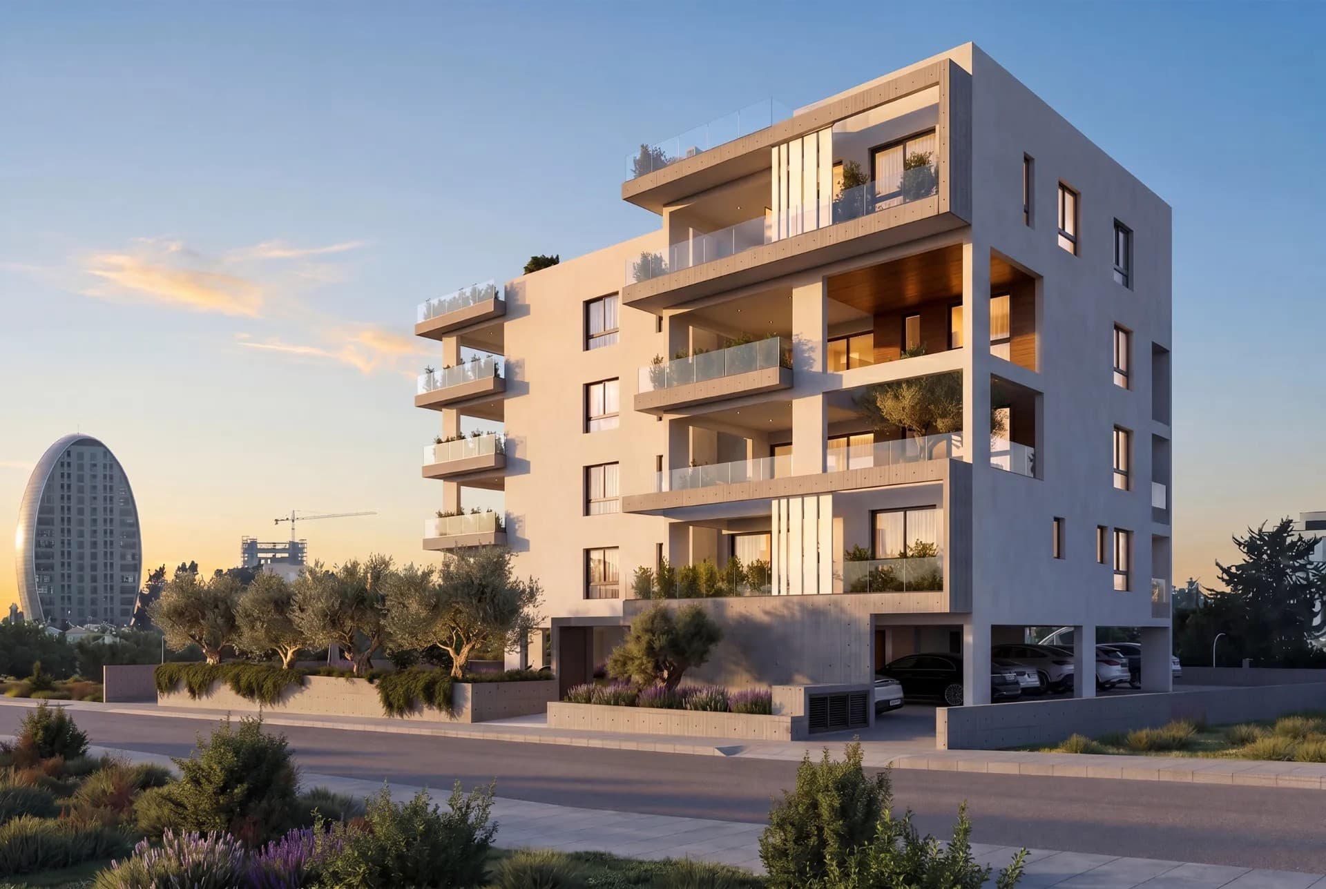 2-bedrooms apartments in Limassol, Cyprus.