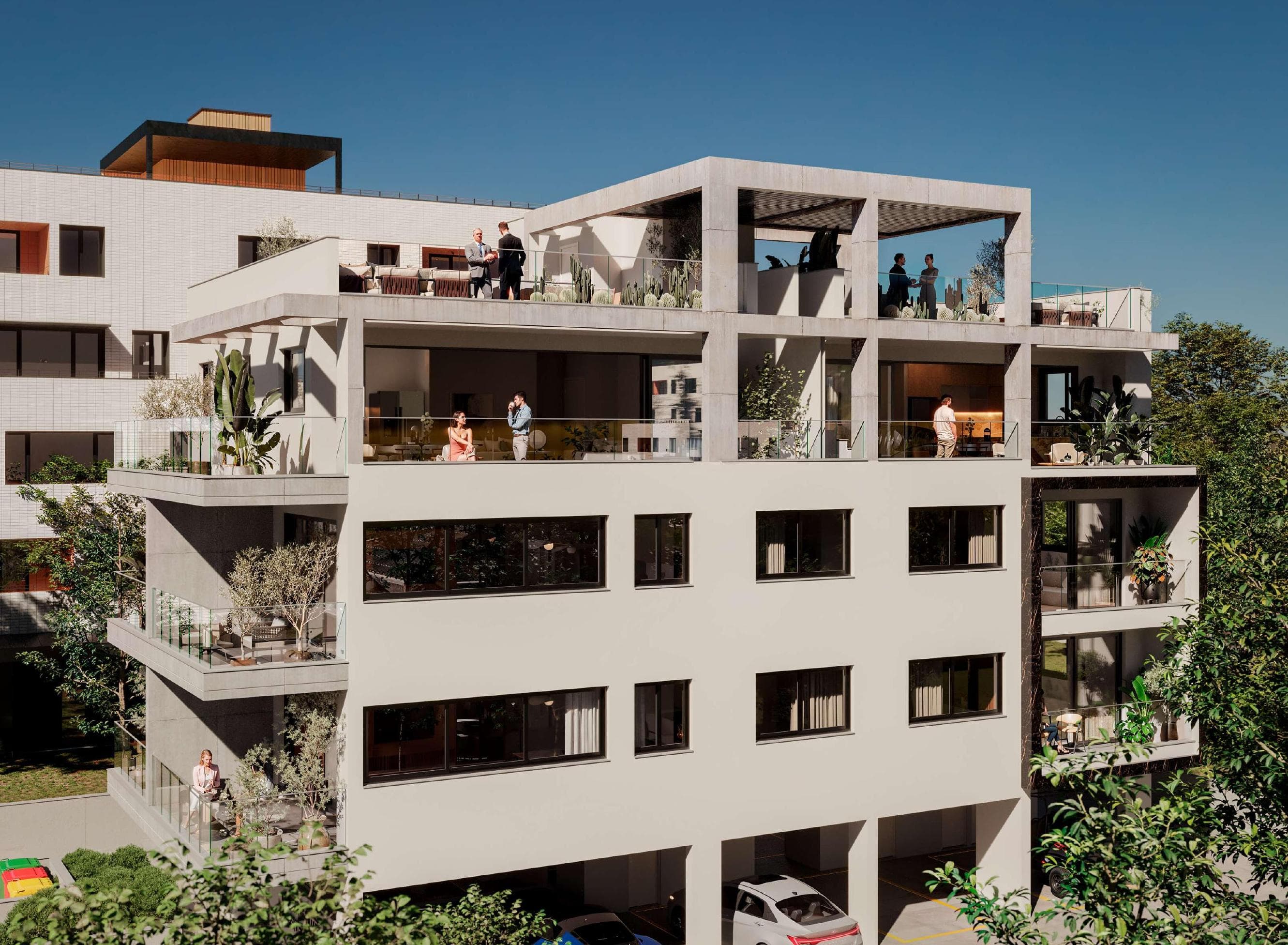 1-bedrooms apartments in Larnaca, Cyprus.
