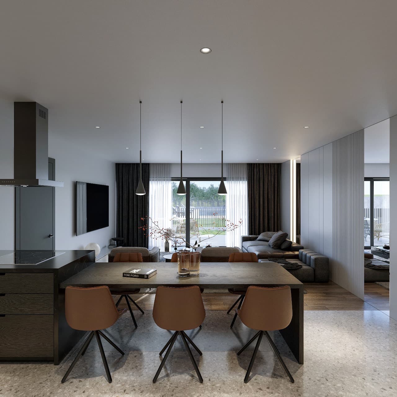 3-bedrooms apartments in Paphos, Cyprus.