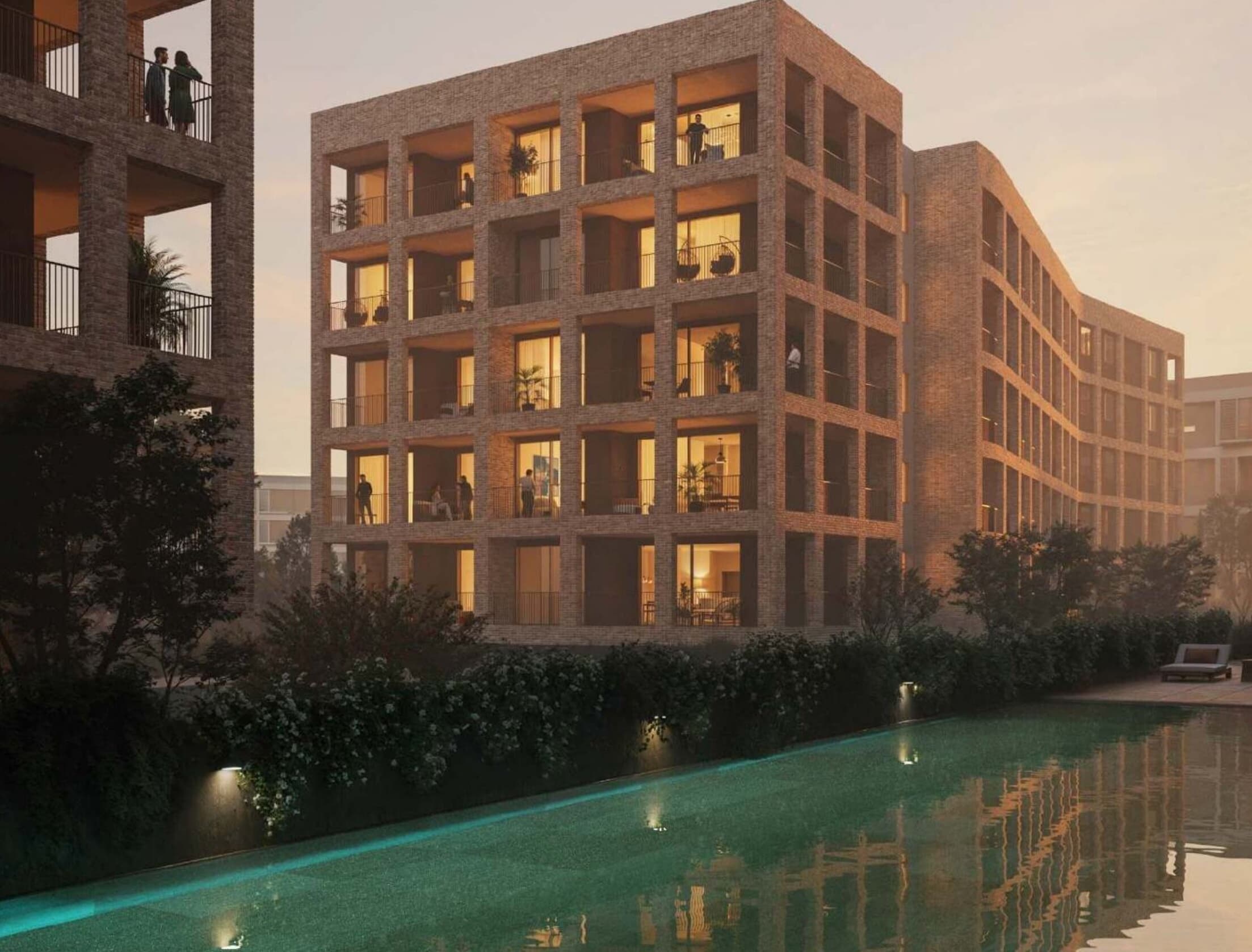 2-bedrooms apartments in Limassol, Cyprus.