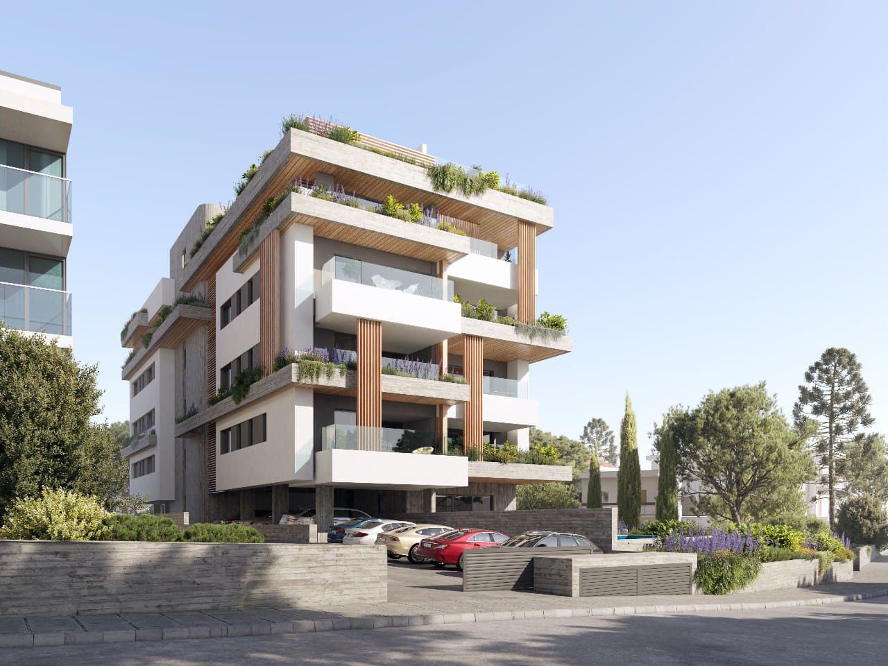 2-bedrooms apartments in Limassol, Cyprus.