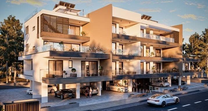 2-bedrooms apartments in Larnaca, Cyprus.