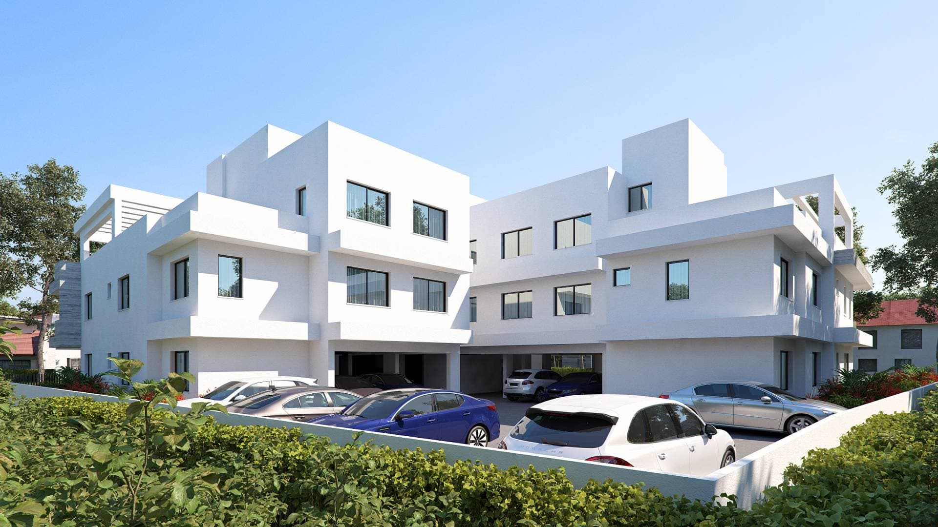 2-bedrooms apartments in Larnaca, Cyprus.