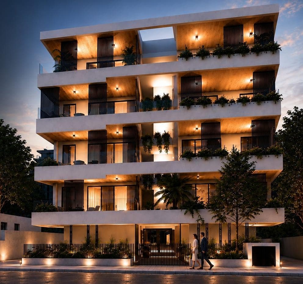 3-bedrooms apartments in Nicosia, Cyprus.