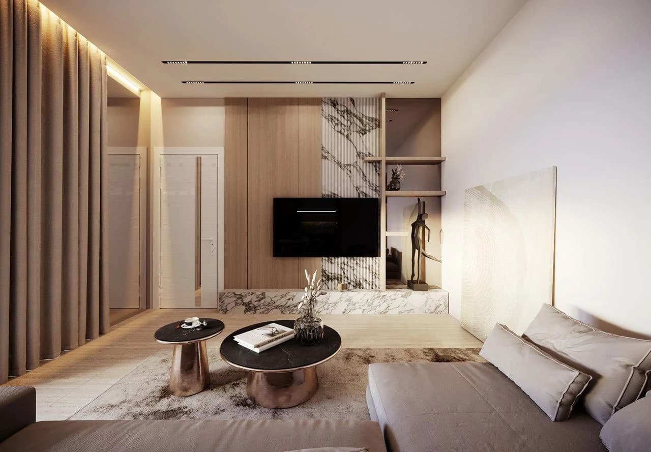 1-bedrooms apartments in Limassol, Cyprus.
