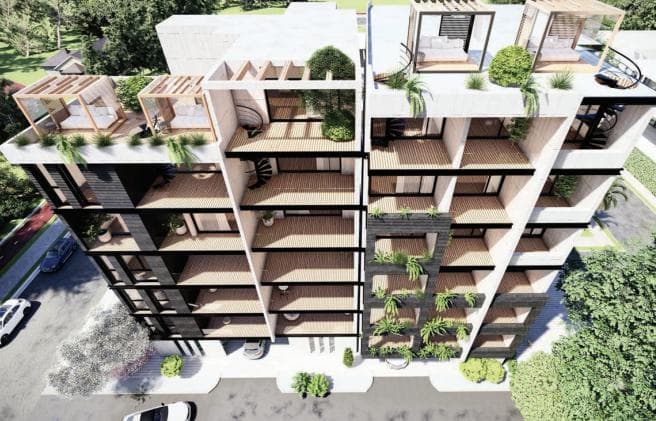 2-bedrooms apartments in Larnaca, Cyprus.