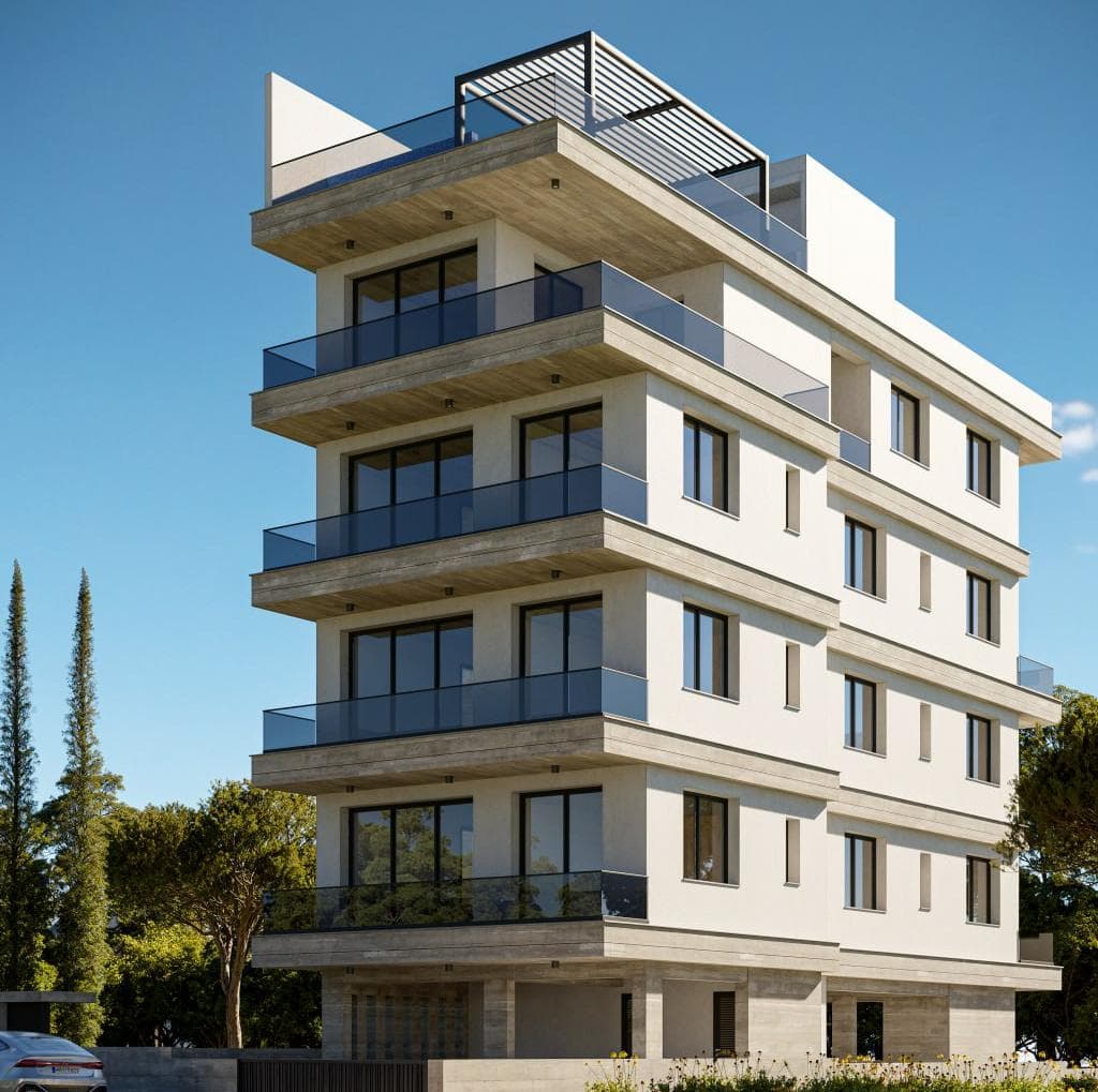 3-bedrooms apartments in Limassol, Cyprus.