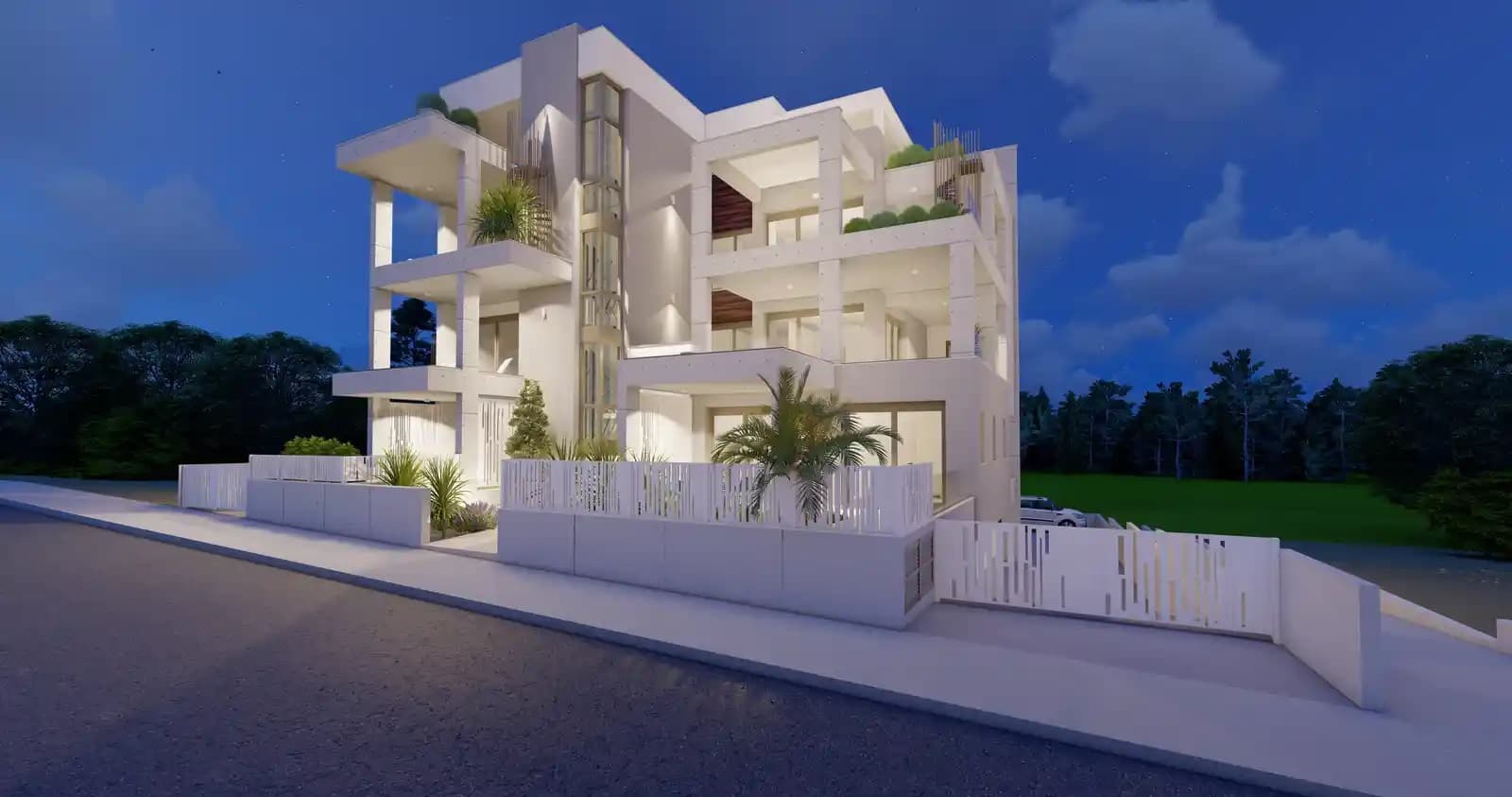 2-bedrooms apartments in Limassol, Cyprus.