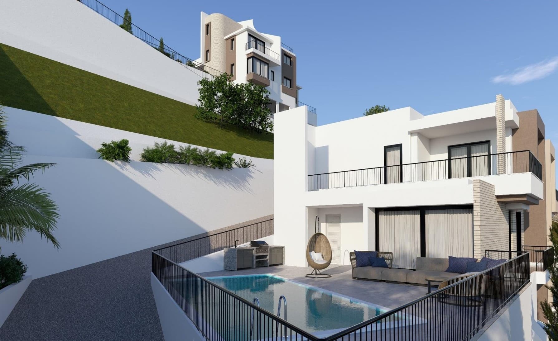 3-bedrooms house in Limassol, Cyprus.