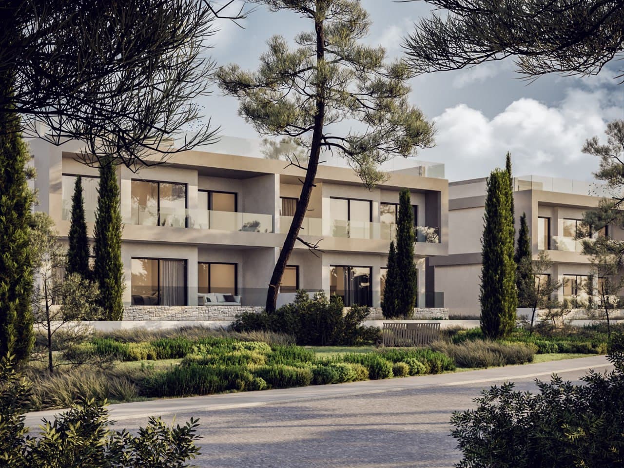 2-bedrooms apartments in Paphos, Cyprus.