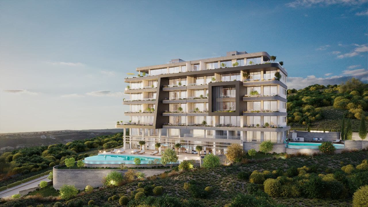 2-bedrooms apartments in Limassol, Cyprus.