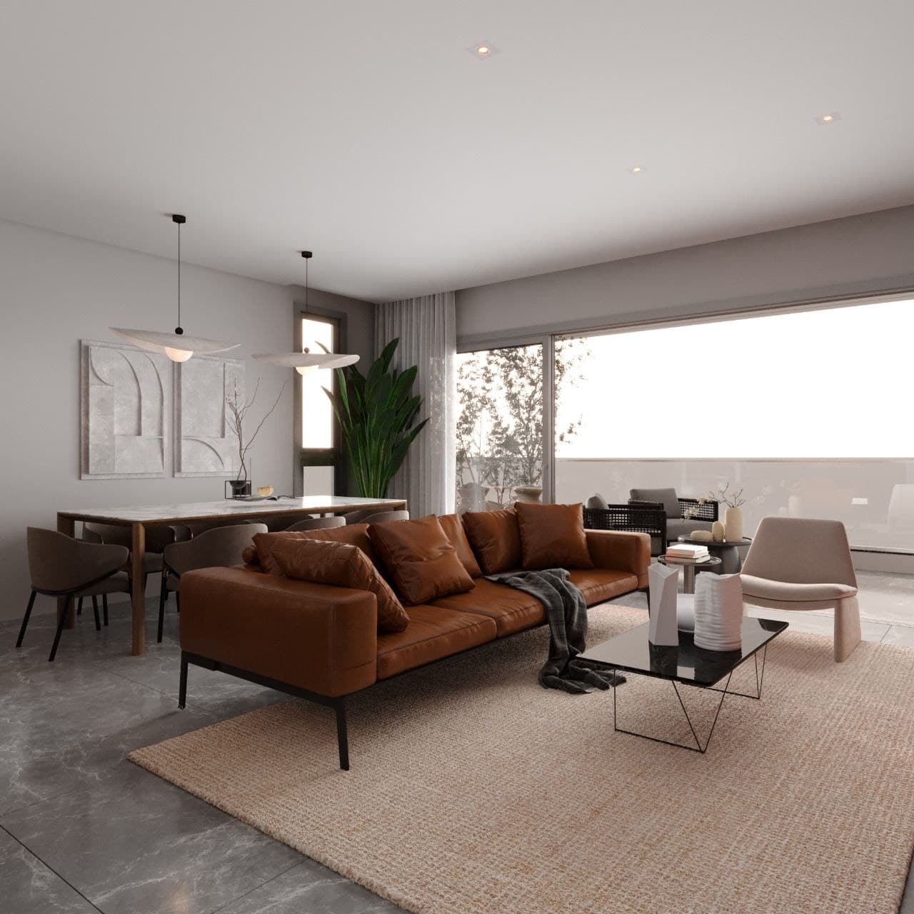 2-bedrooms apartments in Larnaca, Cyprus.