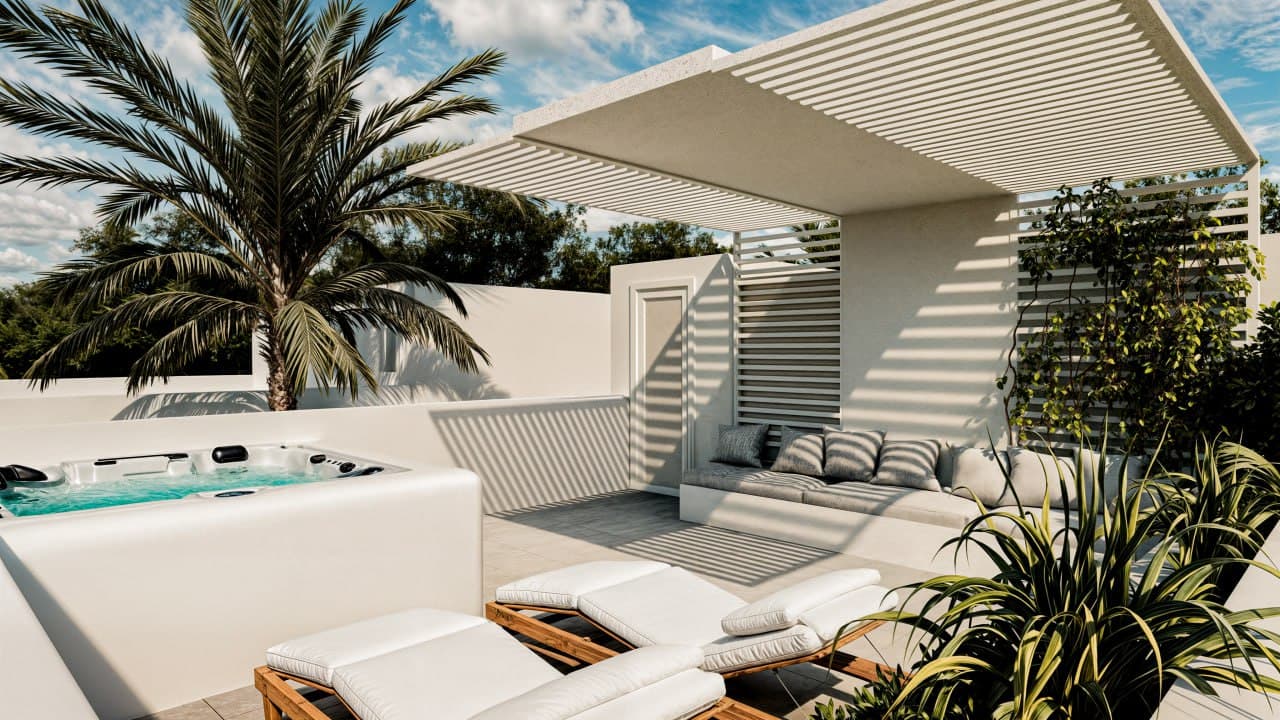 3-bedrooms house in Larnaca, Cyprus.