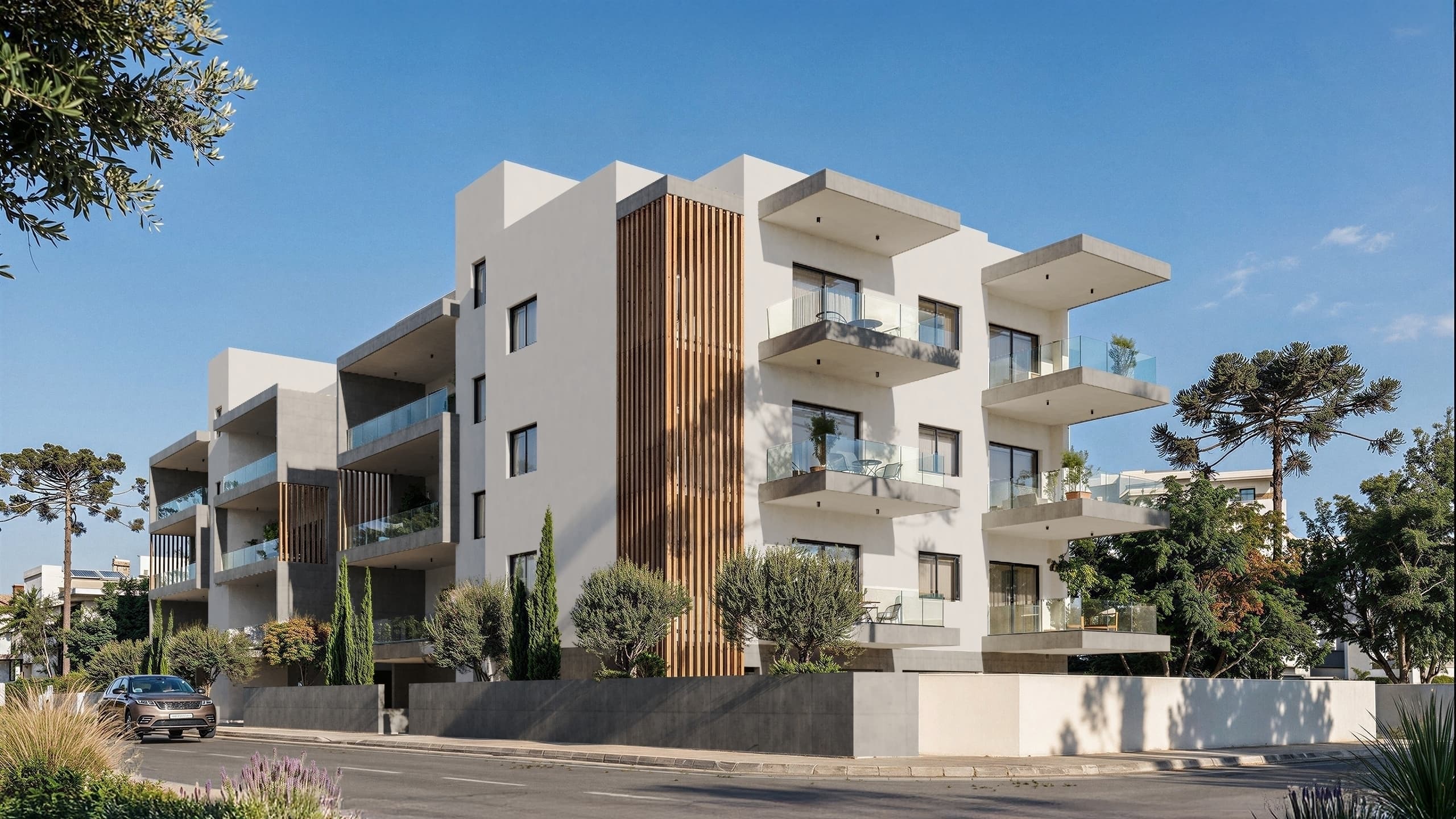 2-bedrooms apartments in Paphos, Cyprus.