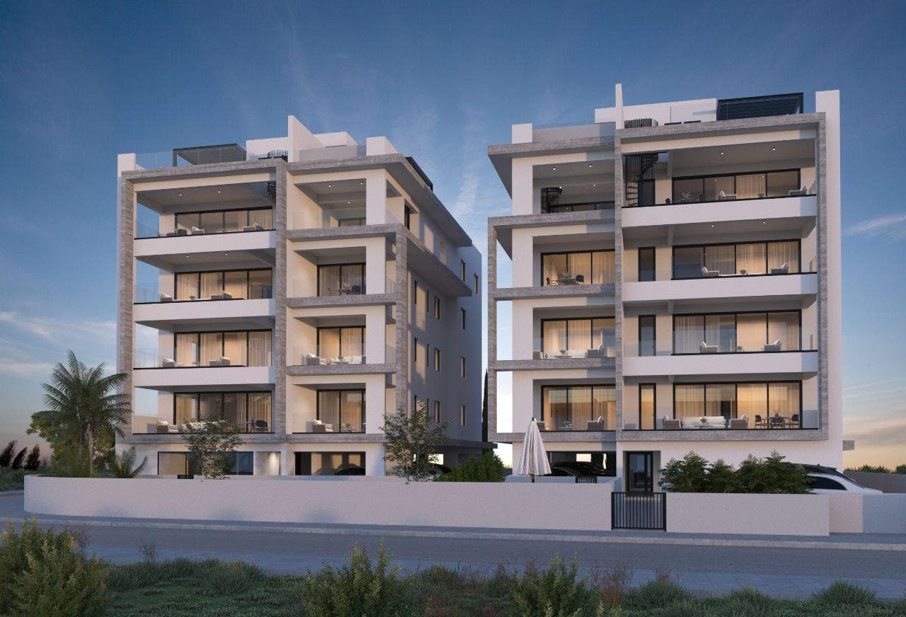 1-bedrooms apartments in Larnaca, Cyprus.