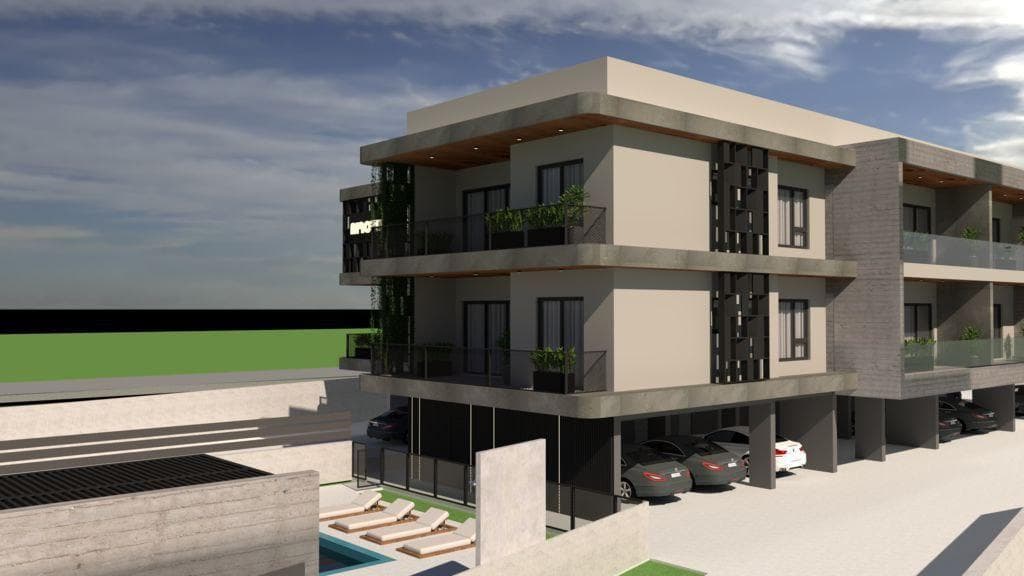 2-bedrooms apartments in Limassol, Cyprus.