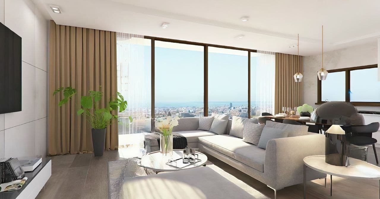 2-bedrooms apartments in Limassol, Cyprus.
