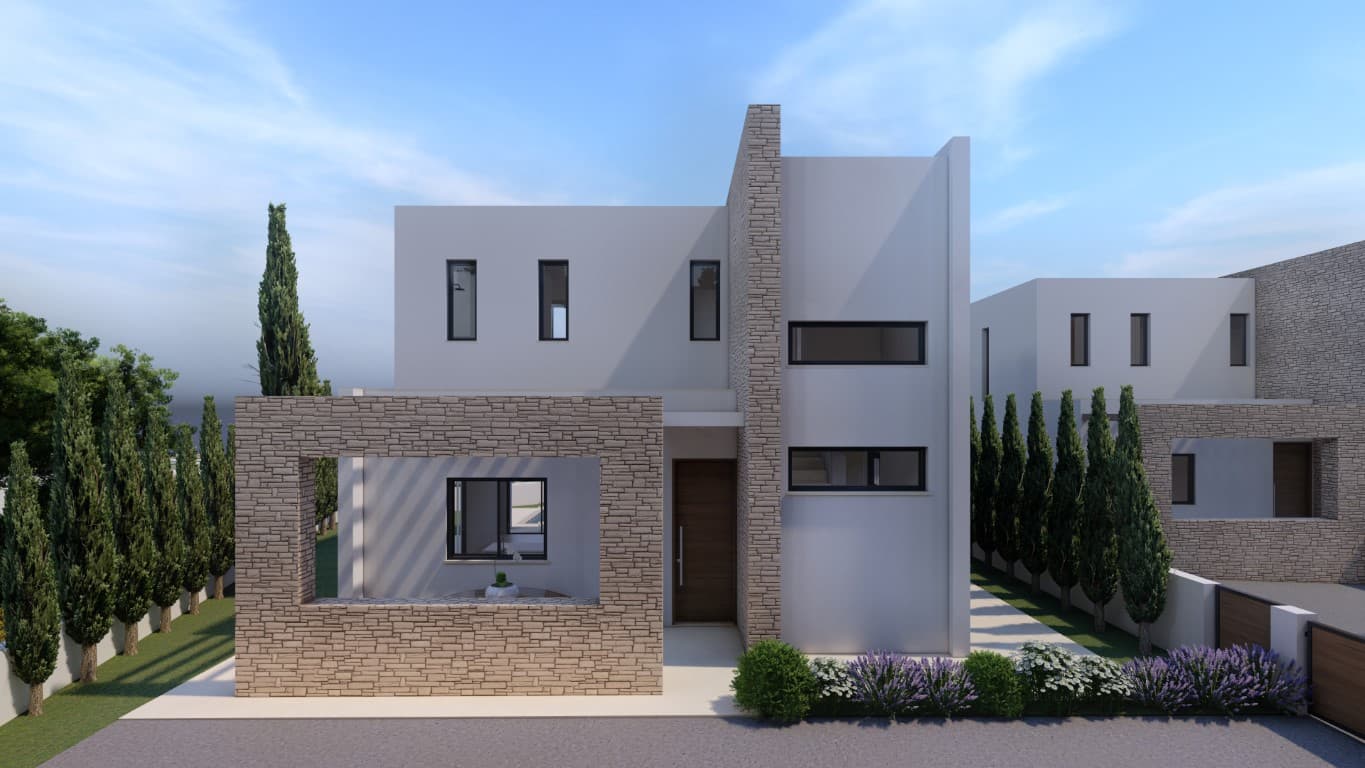 4-bedrooms house in Paphos, Cyprus.