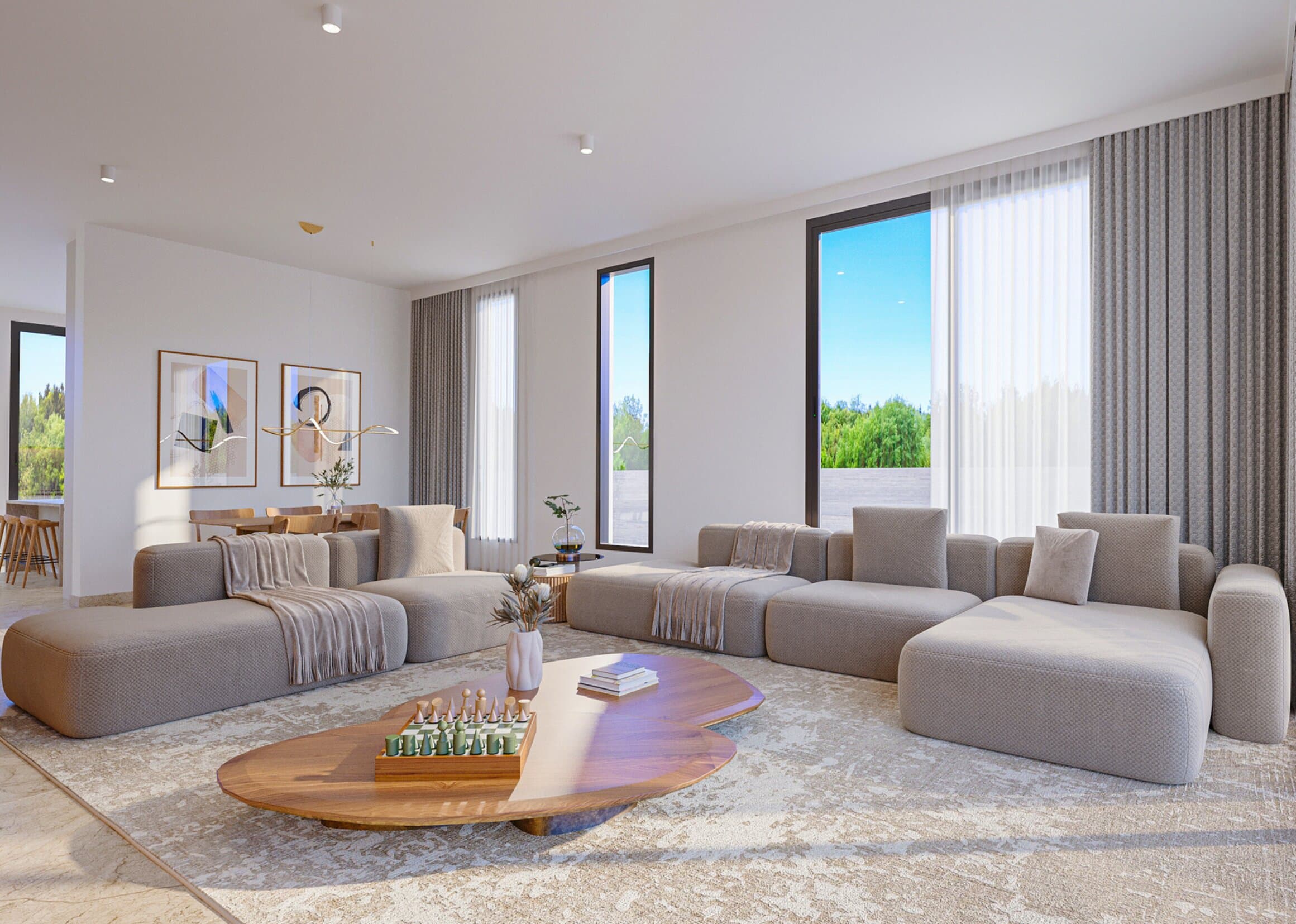 3-bedrooms house in Paphos, Cyprus.