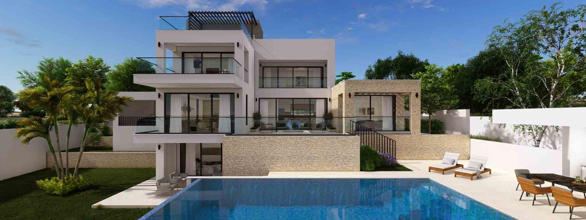 5-bedrooms house in Paphos, Cyprus.