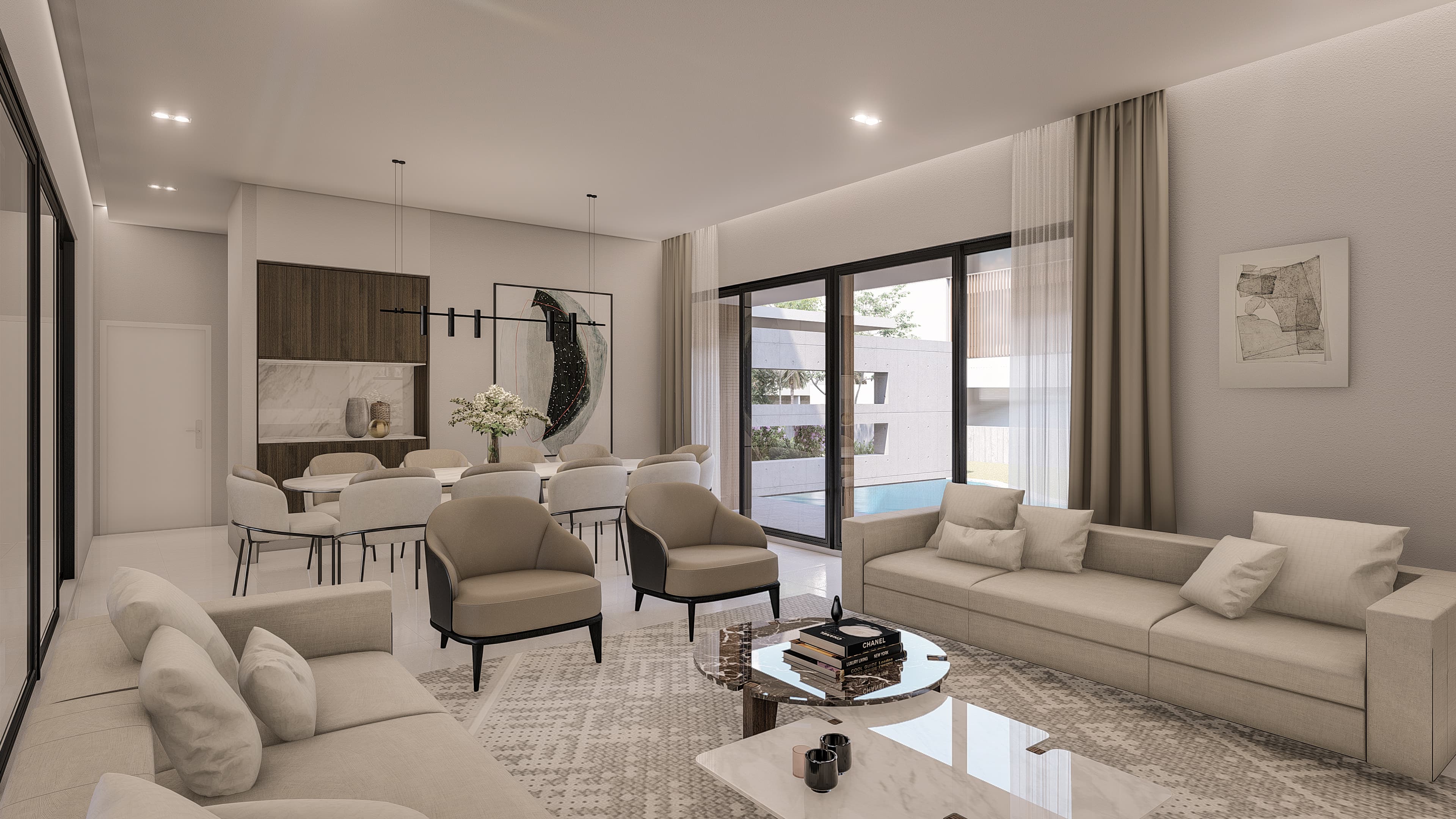 3-bedrooms house in Paphos, Cyprus.